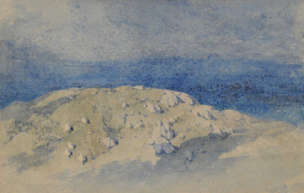 Hill Top, 1840-58 (wc paperilla) tekijältä William James Blacklock