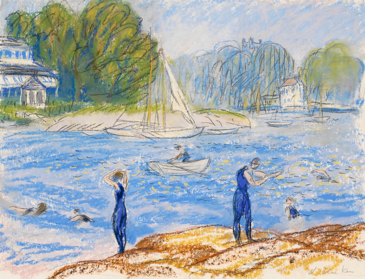 Bellport tekijältä William James Glackens