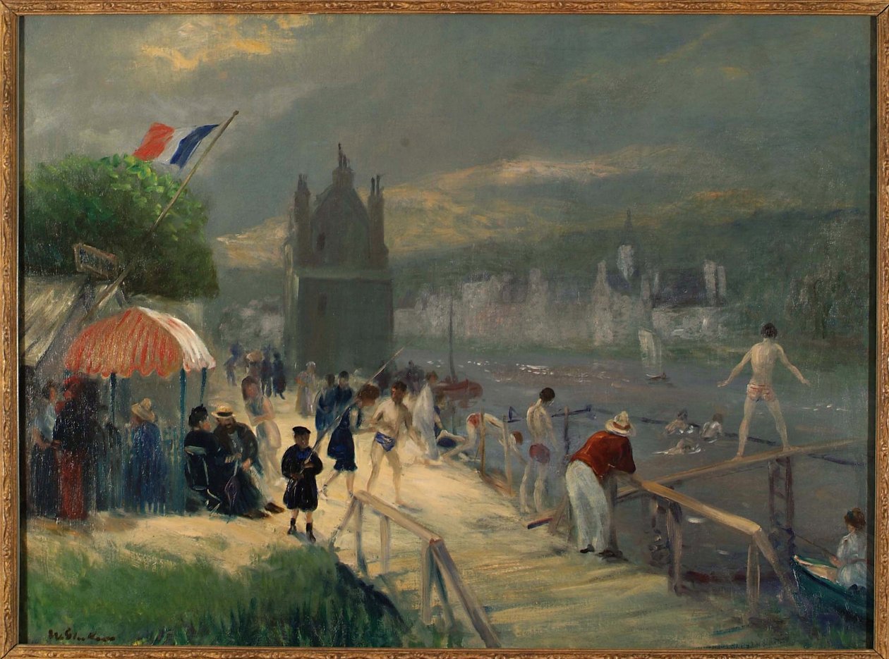 Chateau Thierry, 1906 tekijältä William James Glackens