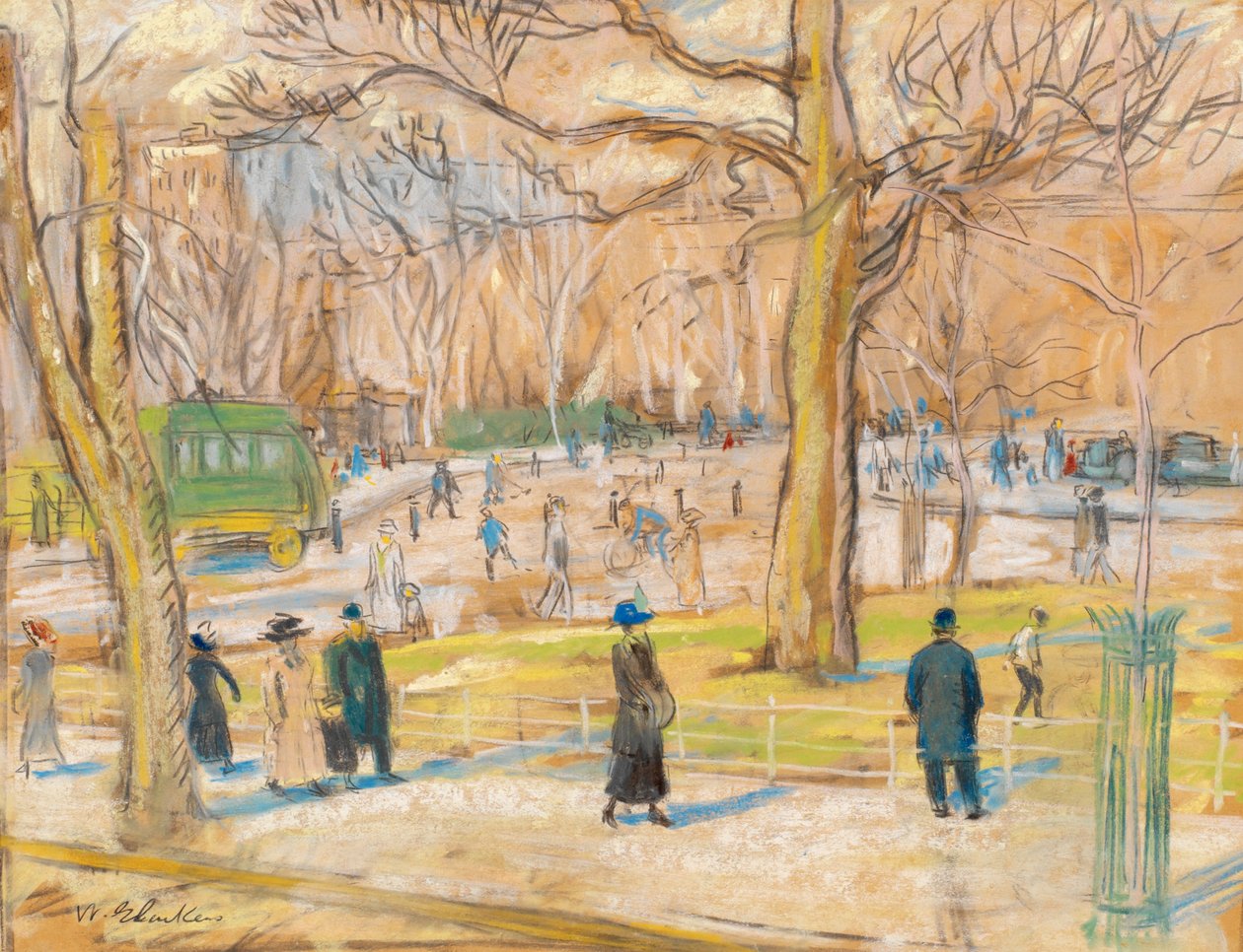 Washington Square tekijältä William James Glackens