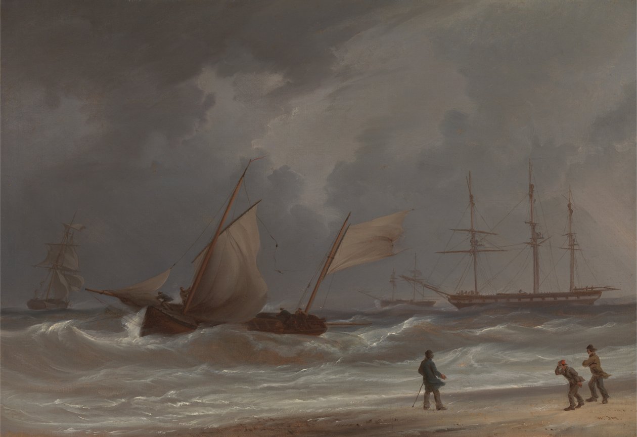 Lugger ajaa rannalle Gale tekijältä William Joy