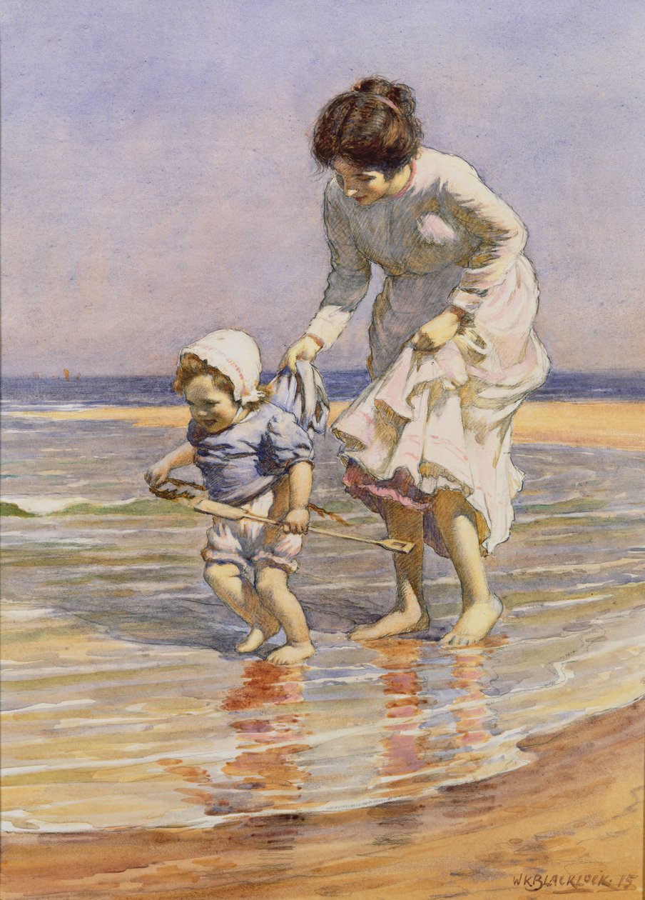 Melonta, 1915 (wc ja kynä paperille) tekijältä William Kay Blacklock
