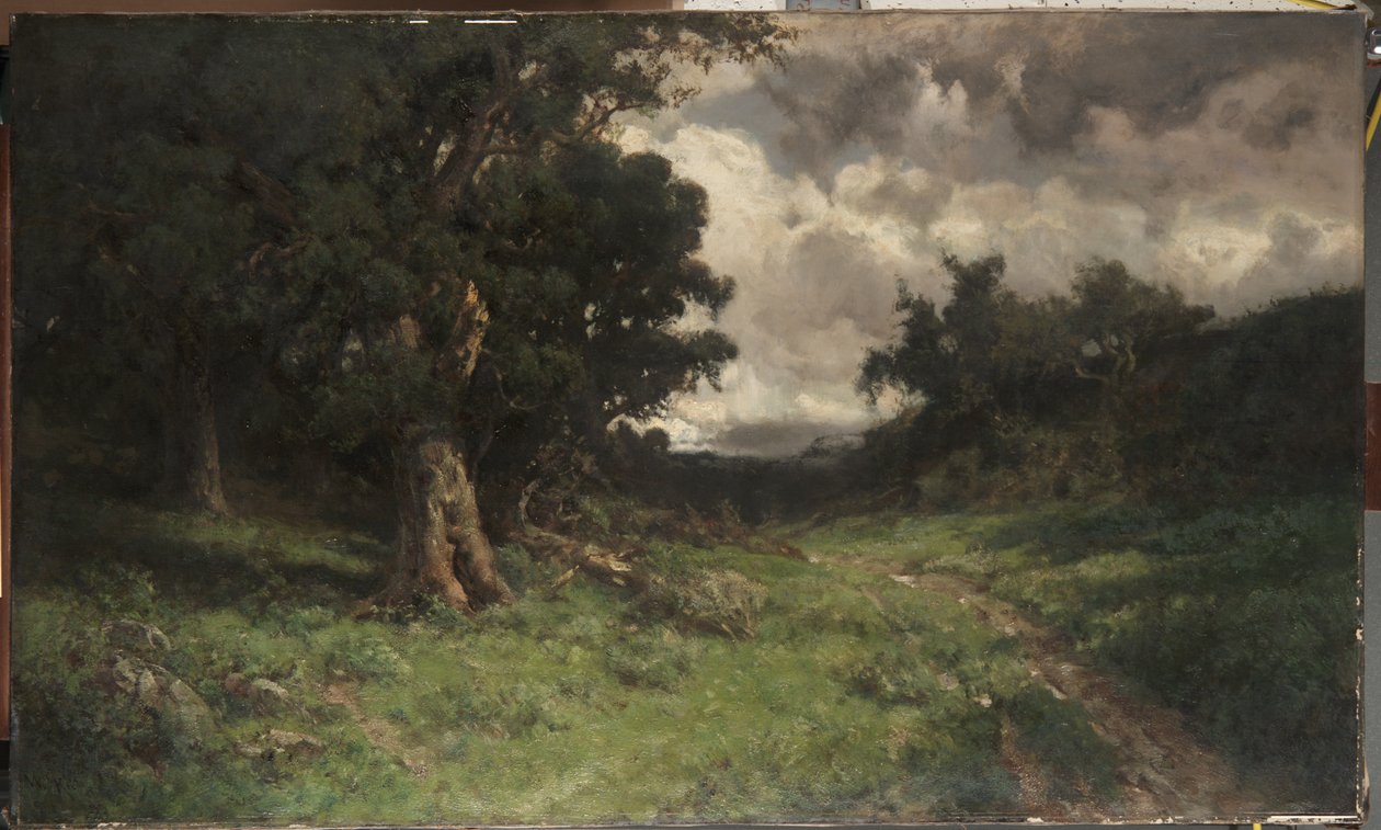 Myrskyn jälkeen, 1899 tekijältä William Keith
