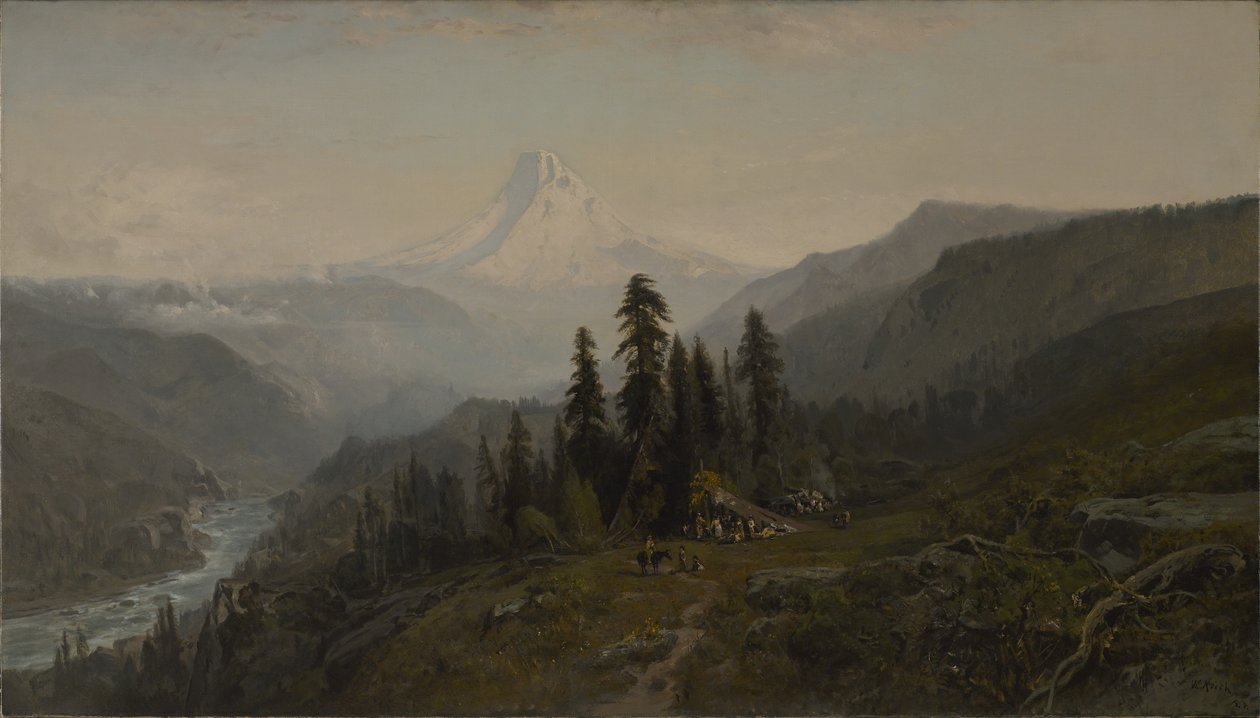 Mt. Hood, Oregon tekijältä William Keith