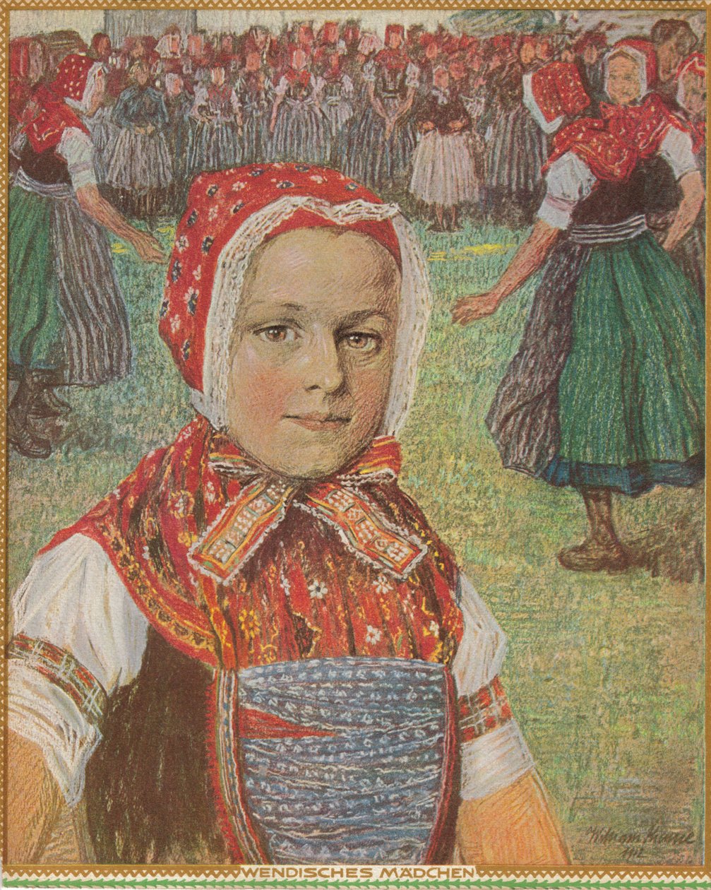 Wendisches Mädchen tekijältä William Krause