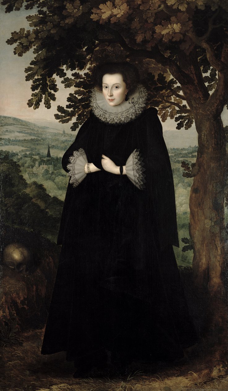 Anne Leighton, Lady St. John, noin 1615. tekijältä William Larkin