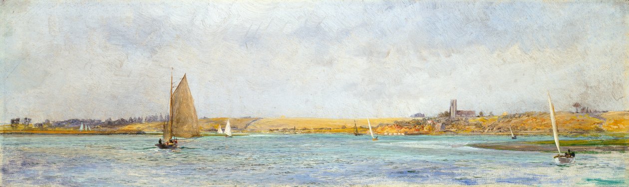 Deben-joki päin Ramsholtia tekijältä William Lionel Wyllie