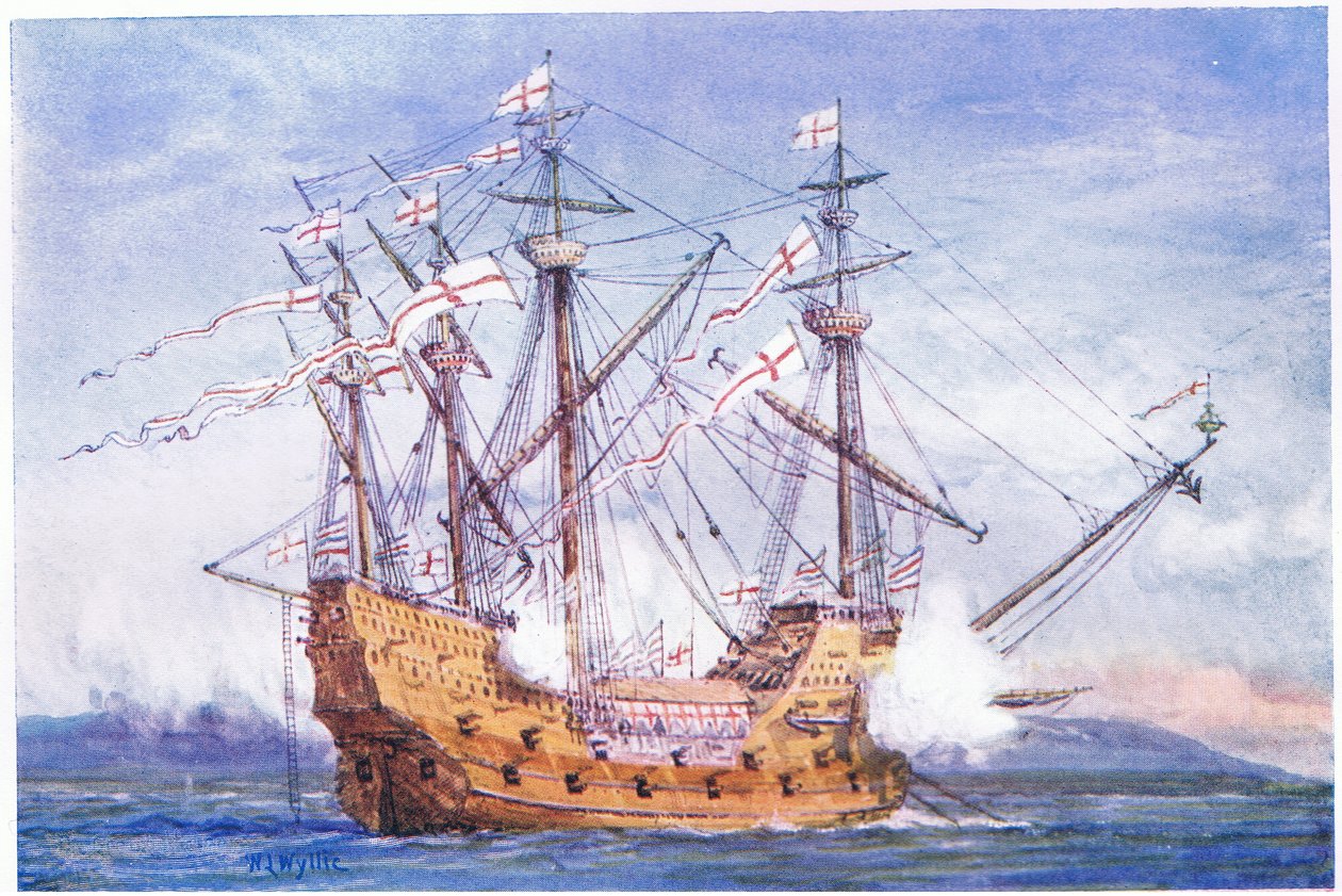 "Jumalan armo" 1515, 1915 tekijältä William Lionel Wyllie