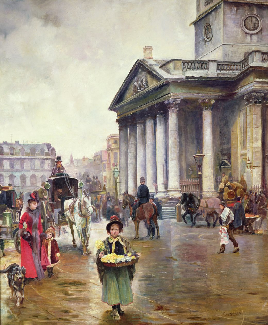 St. Martin-in-the-Fields tekijältä William Logsdail