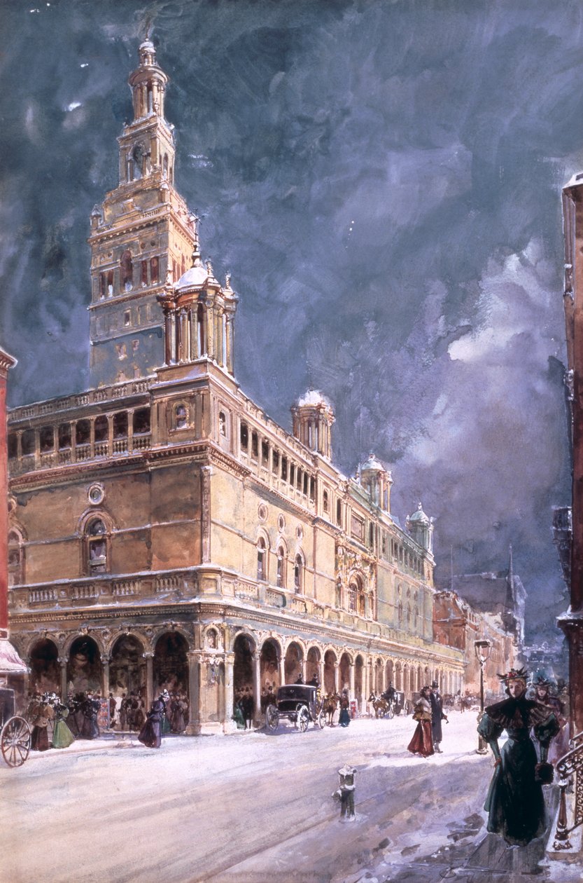 Madison Square Garden, New York, 1895 tekijältä William Louis Jnr. Sonntag