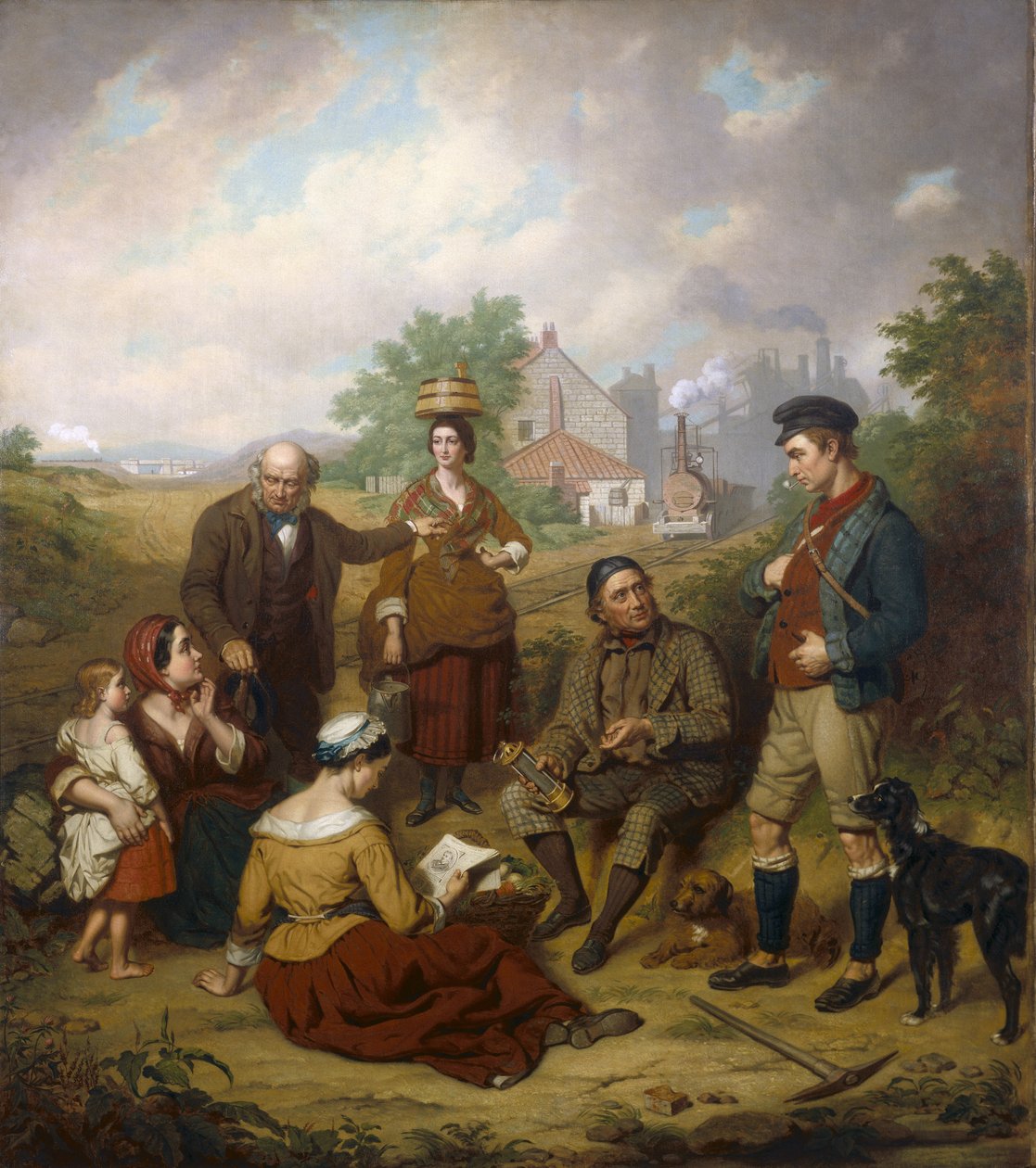 Veturin syntymäpaikka, 1861 tekijältä William Lucas