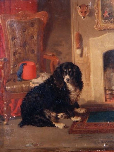 Hänen Masters-tuolinsa, 1850 (paneeli) tekijältä William Malbon