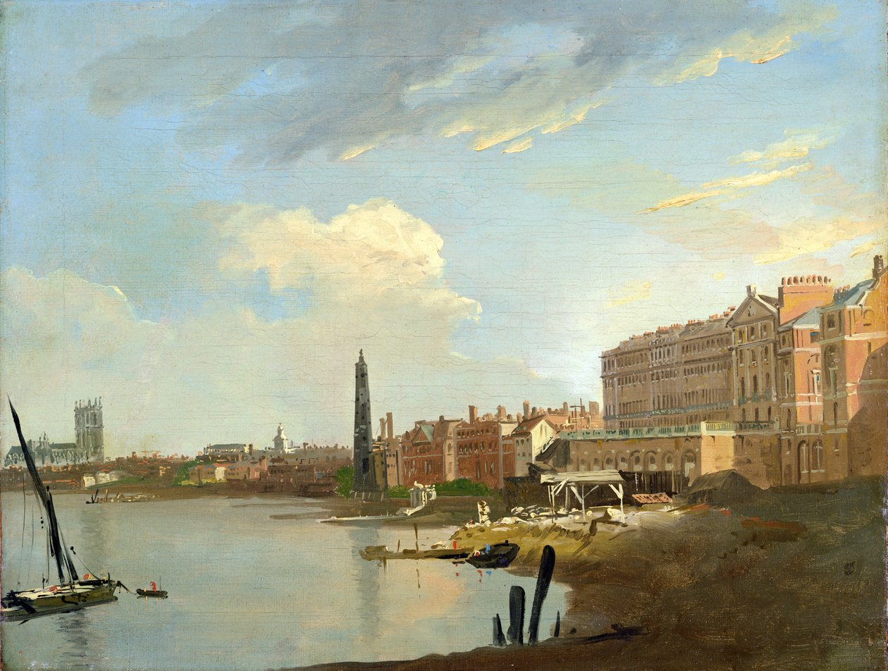 Tutkimus Thamesista ja Adelphin viimeiset vaiheet, 1772 tekijältä William Marlow