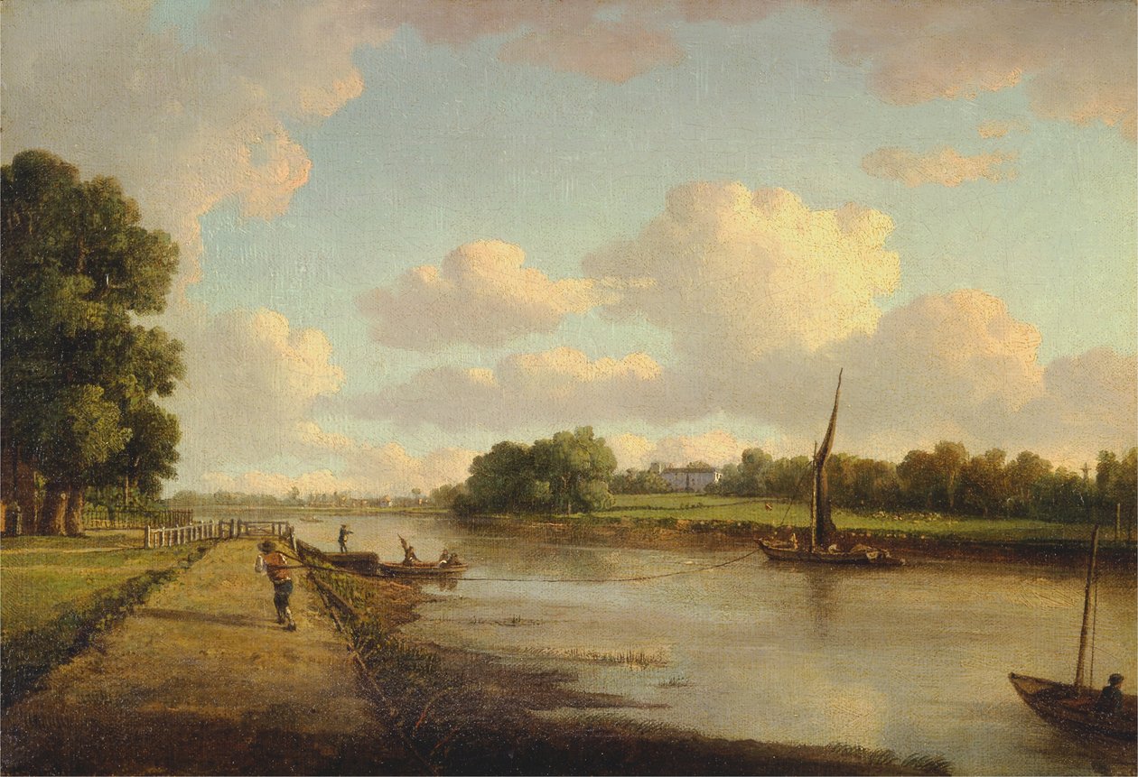 Näkymä Thames -joelle Richmondissa tekijältä William Marlow