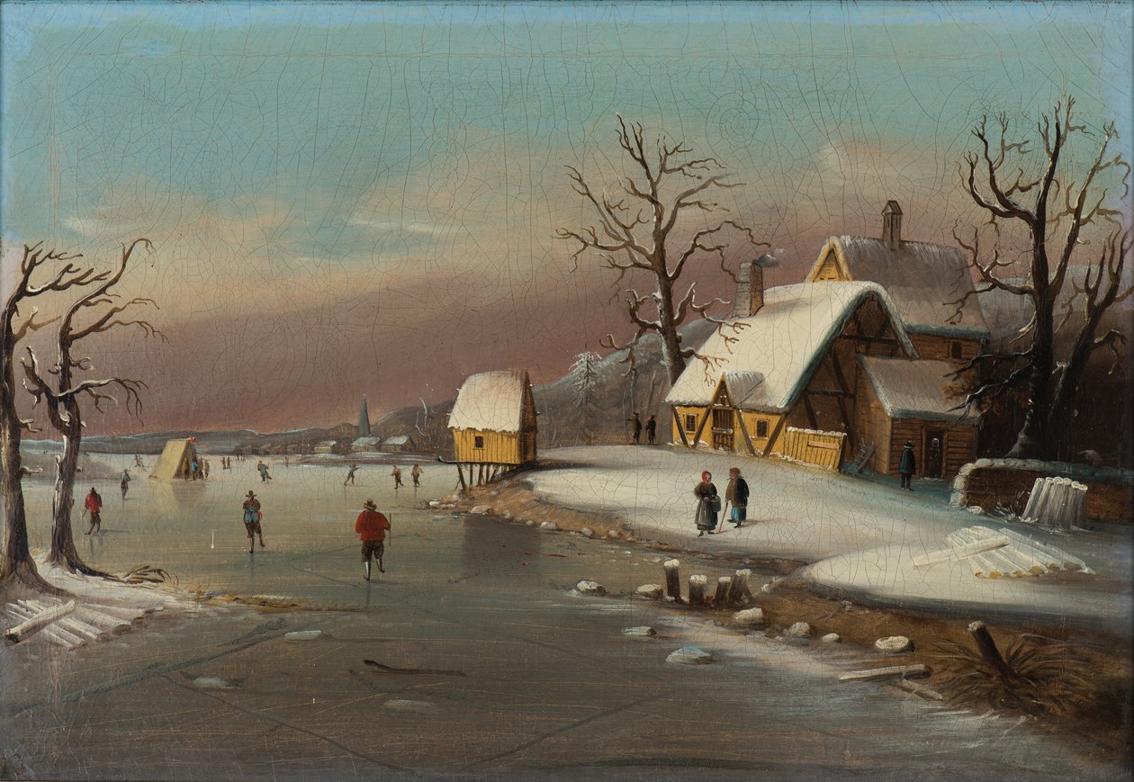 Pelit jäällä, 1855 tekijältä William Matthew Prior