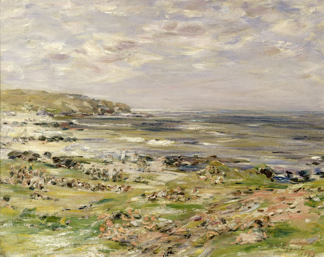 Huonekalut ja erilaiset esineet 1100- ja 1300-luvuilta tekijältä William McTaggart