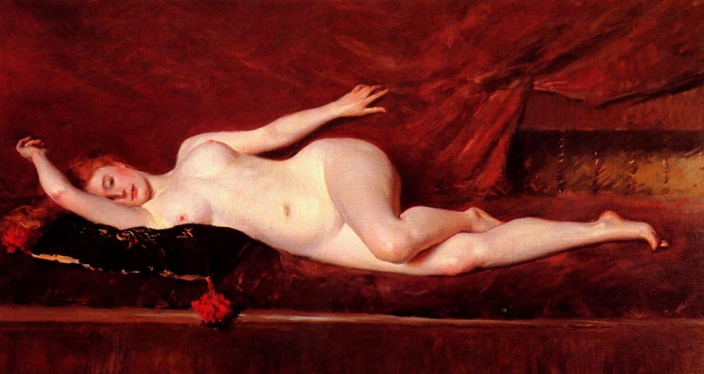 A Study In CurvesnFrancais: Une etude de courbesn tekijältä William Merritt Chase