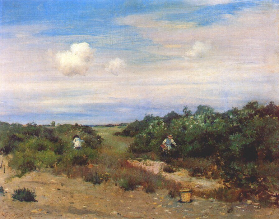 Shinnecock Hills, Long Island tekijältä William Merritt Chase