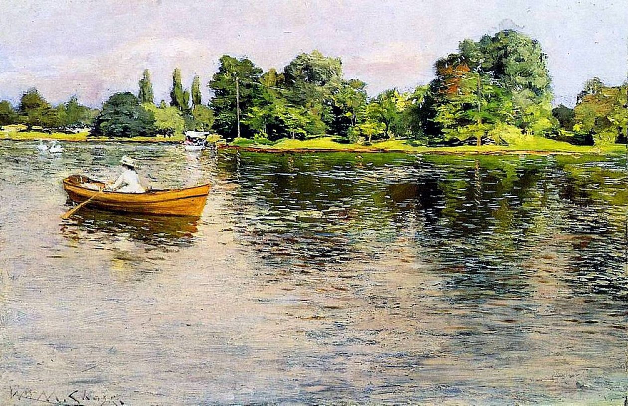 Kesäveto rannoille tekijältä William Merritt Chase