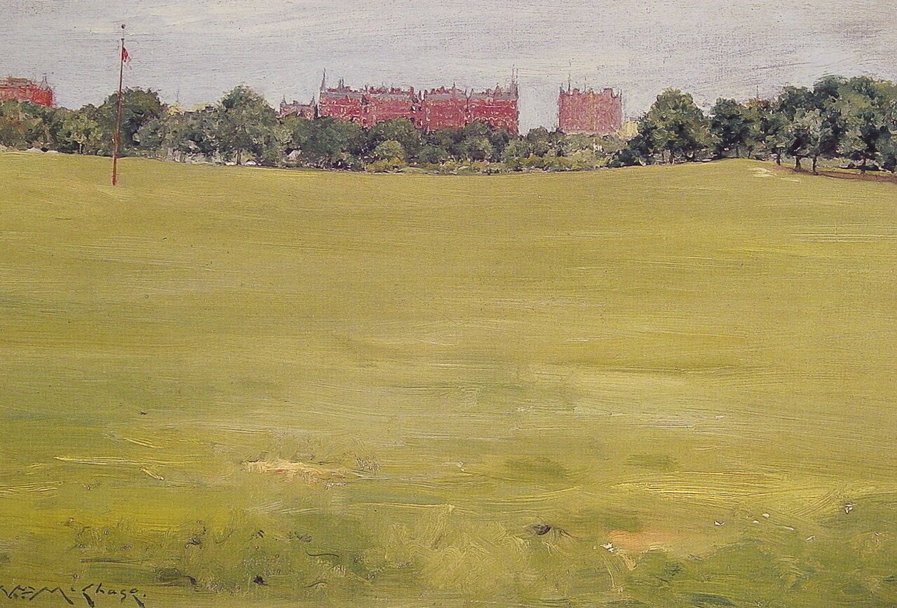 Näkymä Central Parkista tekijältä William Merritt Chase