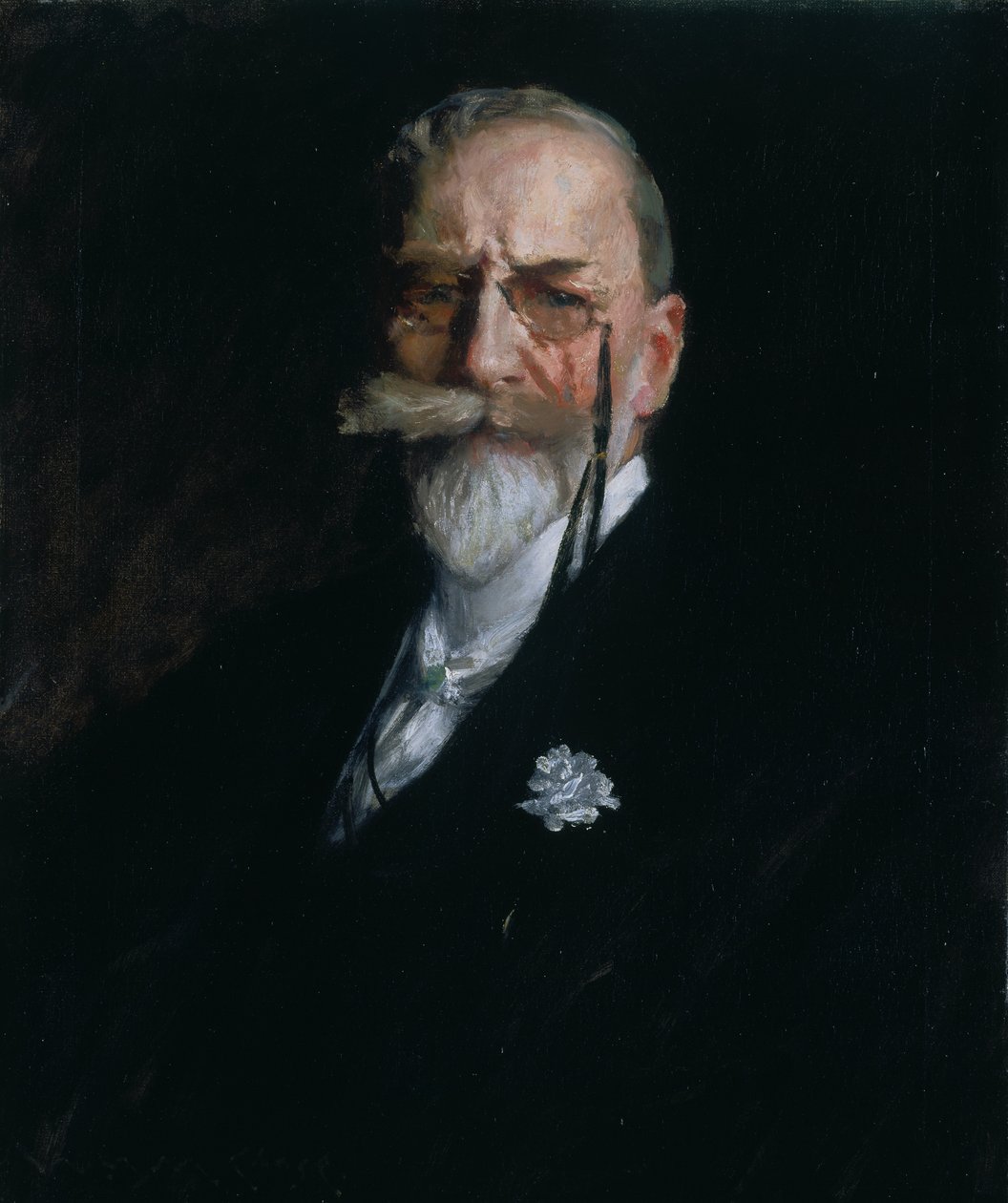Omakuva, n. 1914 tekijältä William Merritt Chase