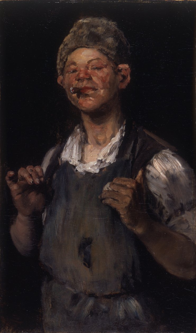 Johtaja, n. 1875 tekijältä William Merritt Chase