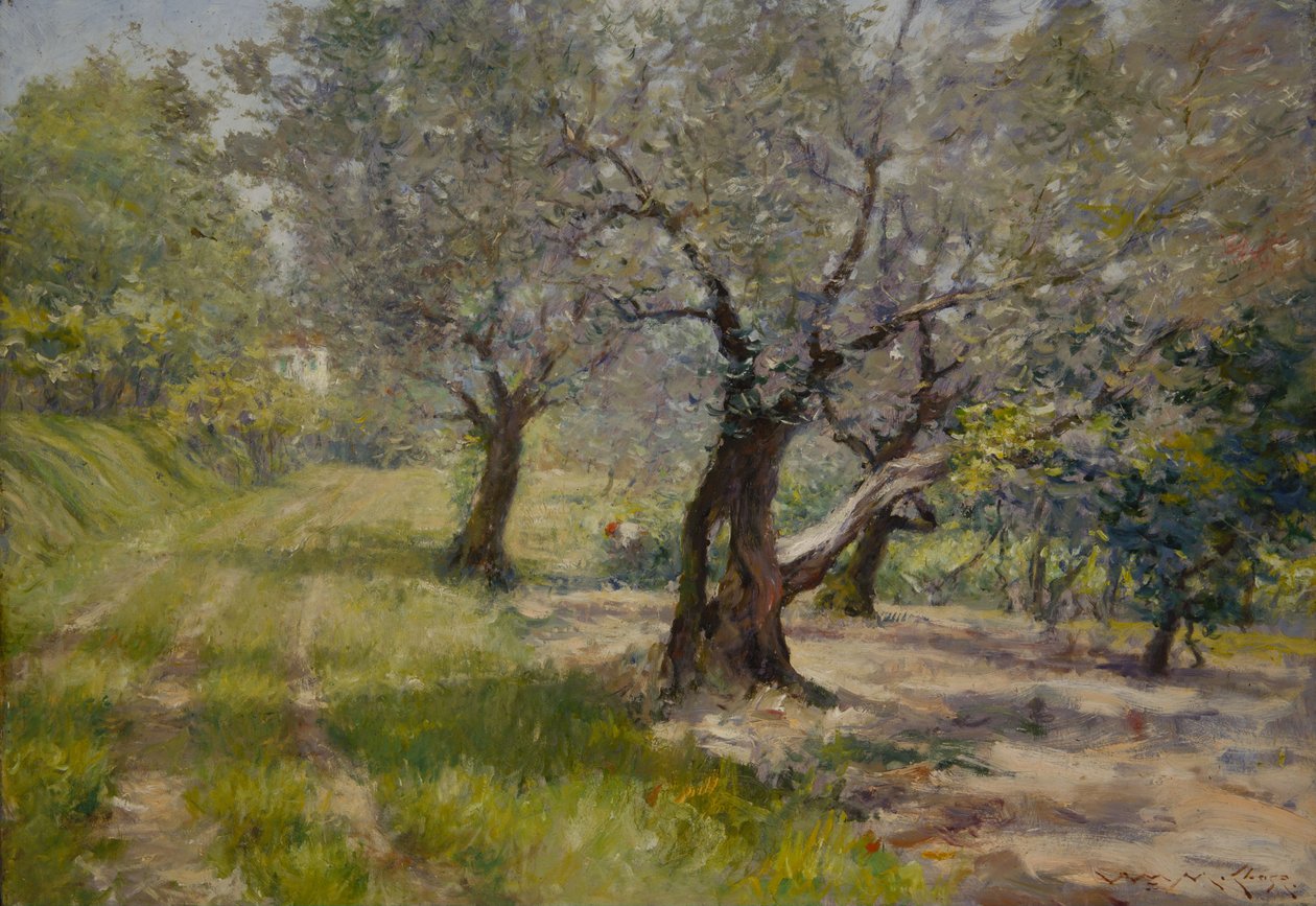 Oliivilehto tekijältä William Merritt Chase