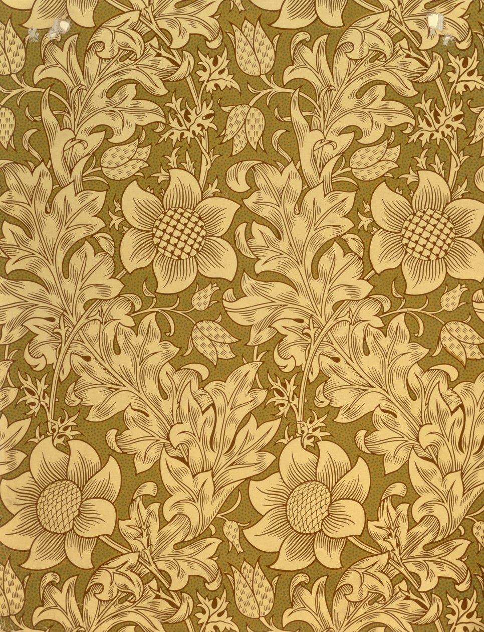 "Fritillary" tapettisuunnittelu, 1885 tekijältä William Morris