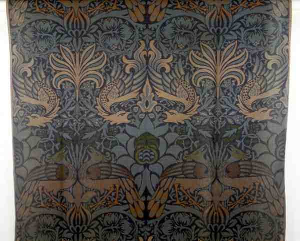 Peacock and Dragon, 1878 (kudottu villa) (katso lisätietoja 136479) tekijältä William Morris