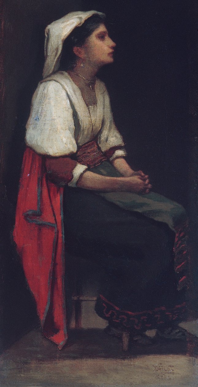 Italialainen tyttö, 1867 tekijältä William Morris