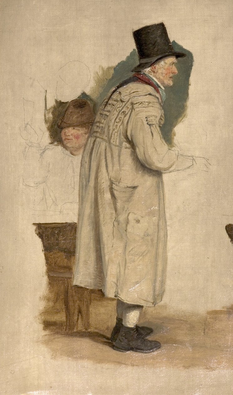 Vanha mies smockissa tekijältä William Mulready