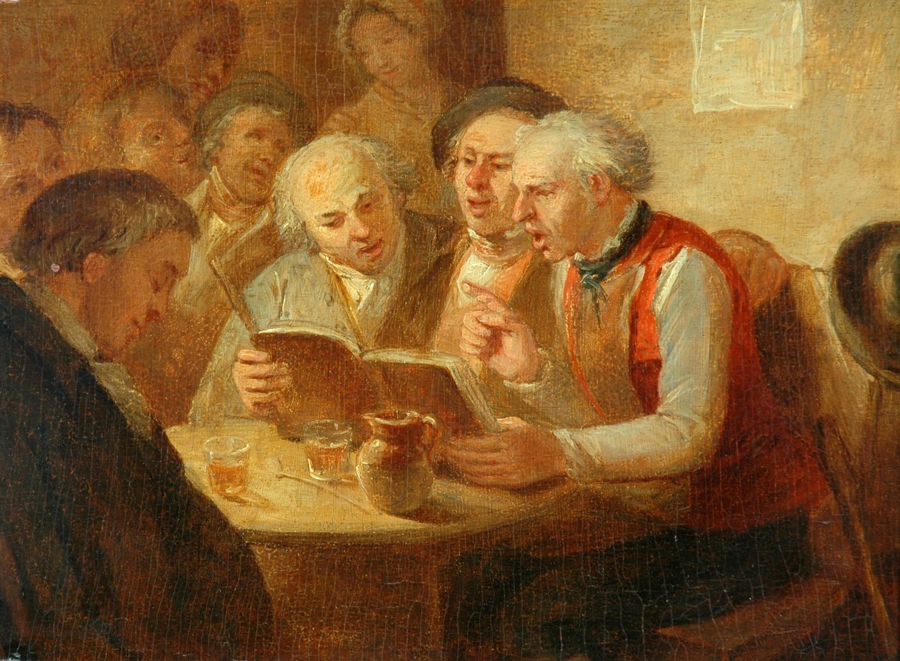 Harjoitus (öljy puulevylle) tekijältä William Mulready