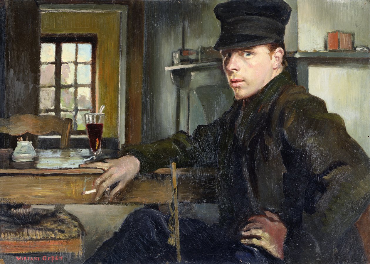 Katkera Curacao, 1900 (lauta) tekijältä William Orpen