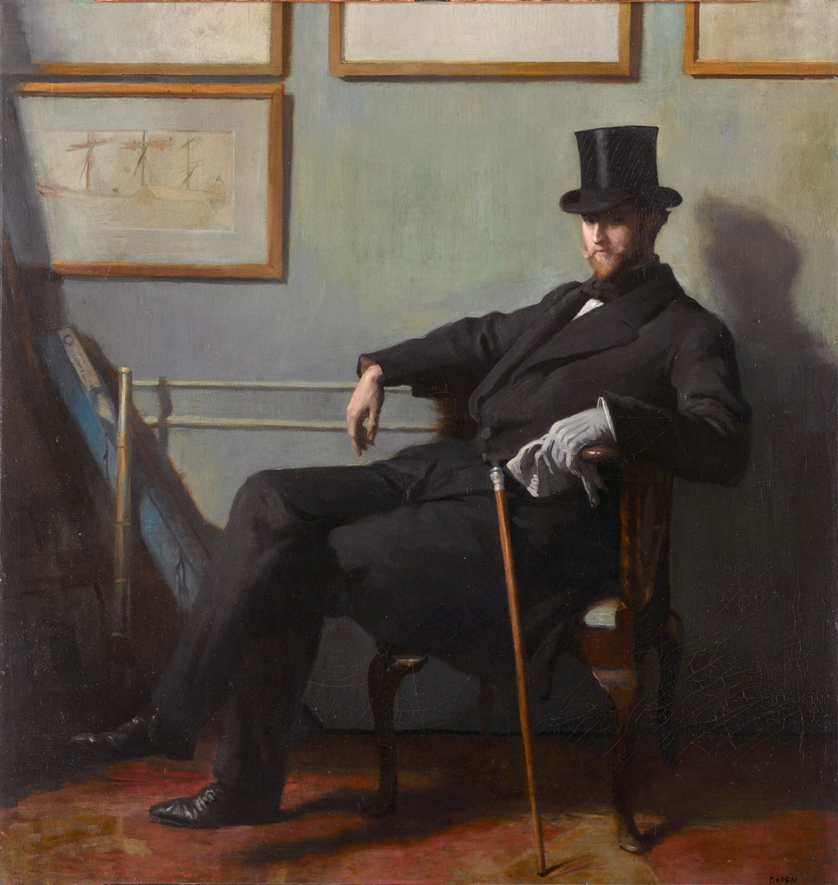 Herbert Barnard John Everettin muotokuva tekijältä William Orpen