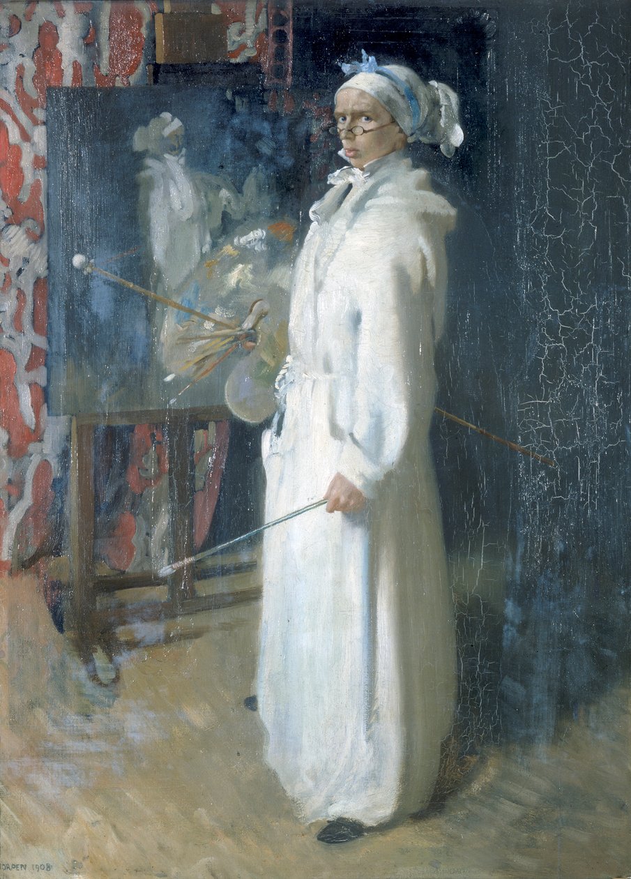 Taiteilijan muotokuva, 1908 tekijältä William Orpen