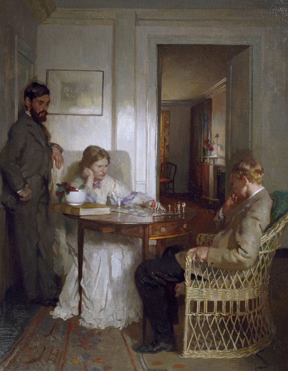 Shakinpelaajat, ennen vuotta 1902 tekijältä William Orpen