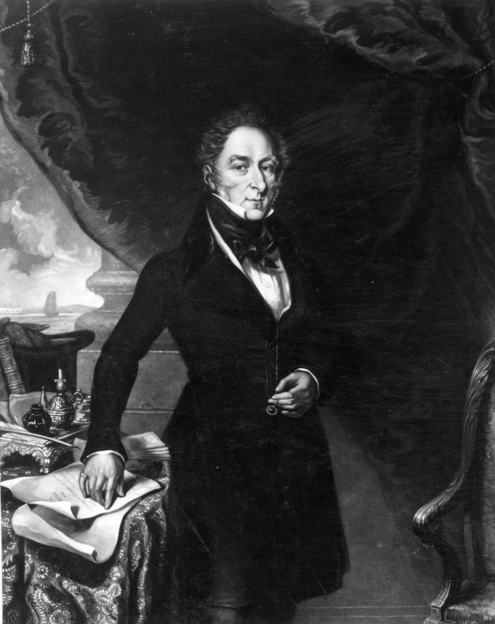 Sir George Staunton, 1839 tekijältä William Overend Geller