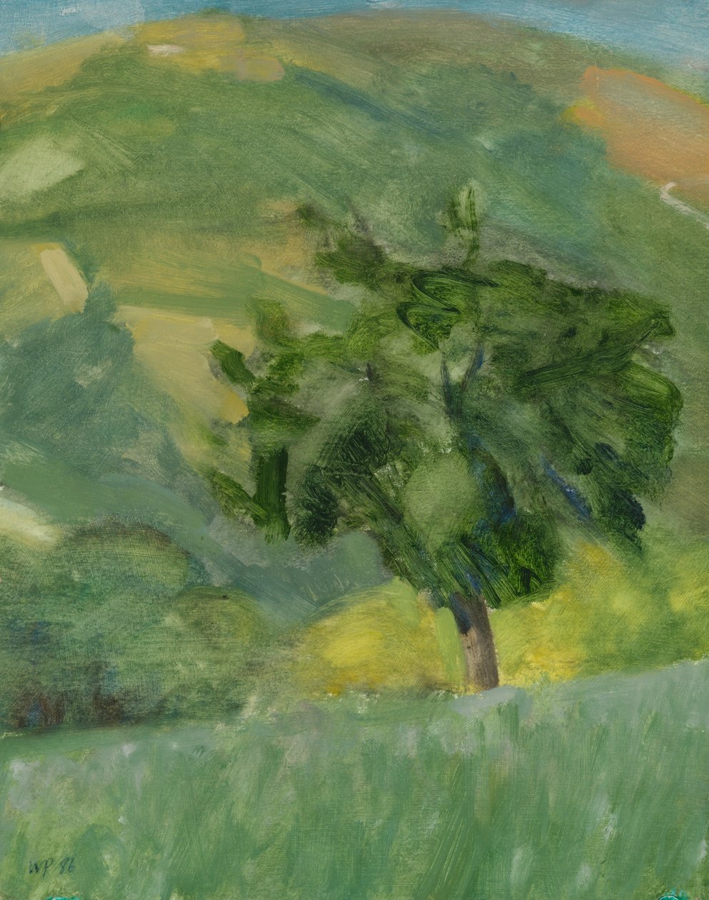 Tree on Hill, 2013 tekijältä William Packer