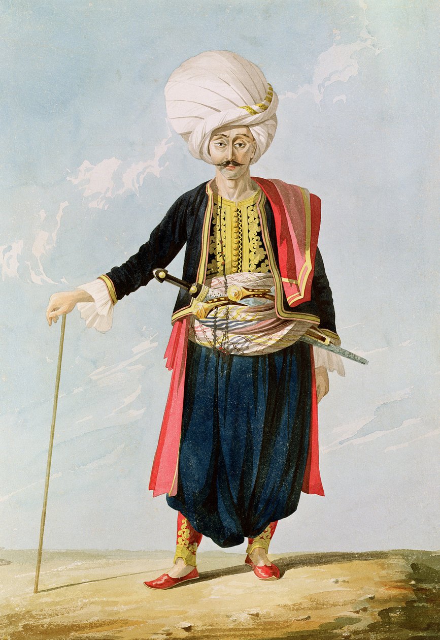 Janissari, noin 1823 tekijältä William Page