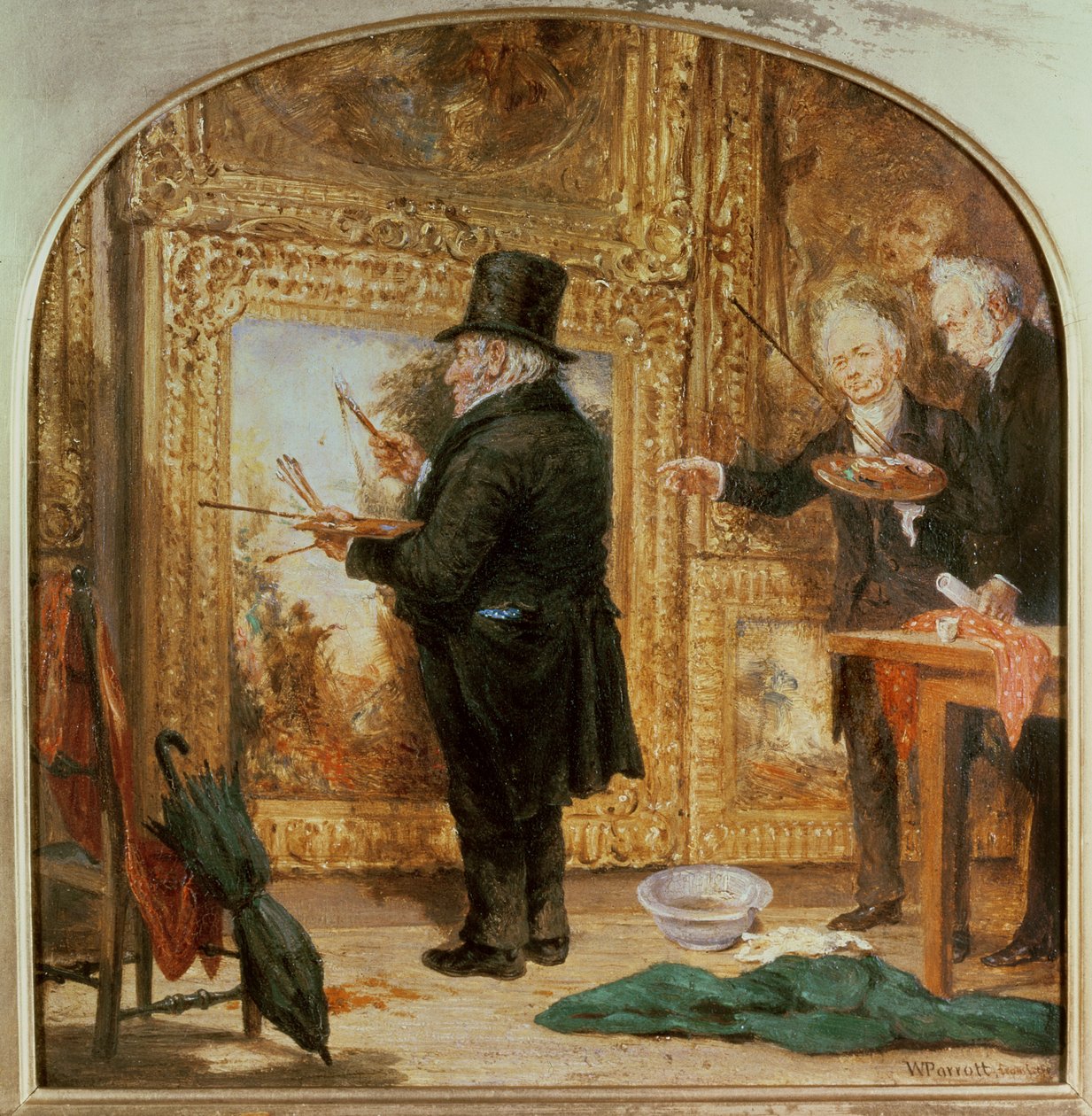 J. M. W. Turner (1775-1851) Royal Academyssa, lakkauspäivä tekijältä William Parrott