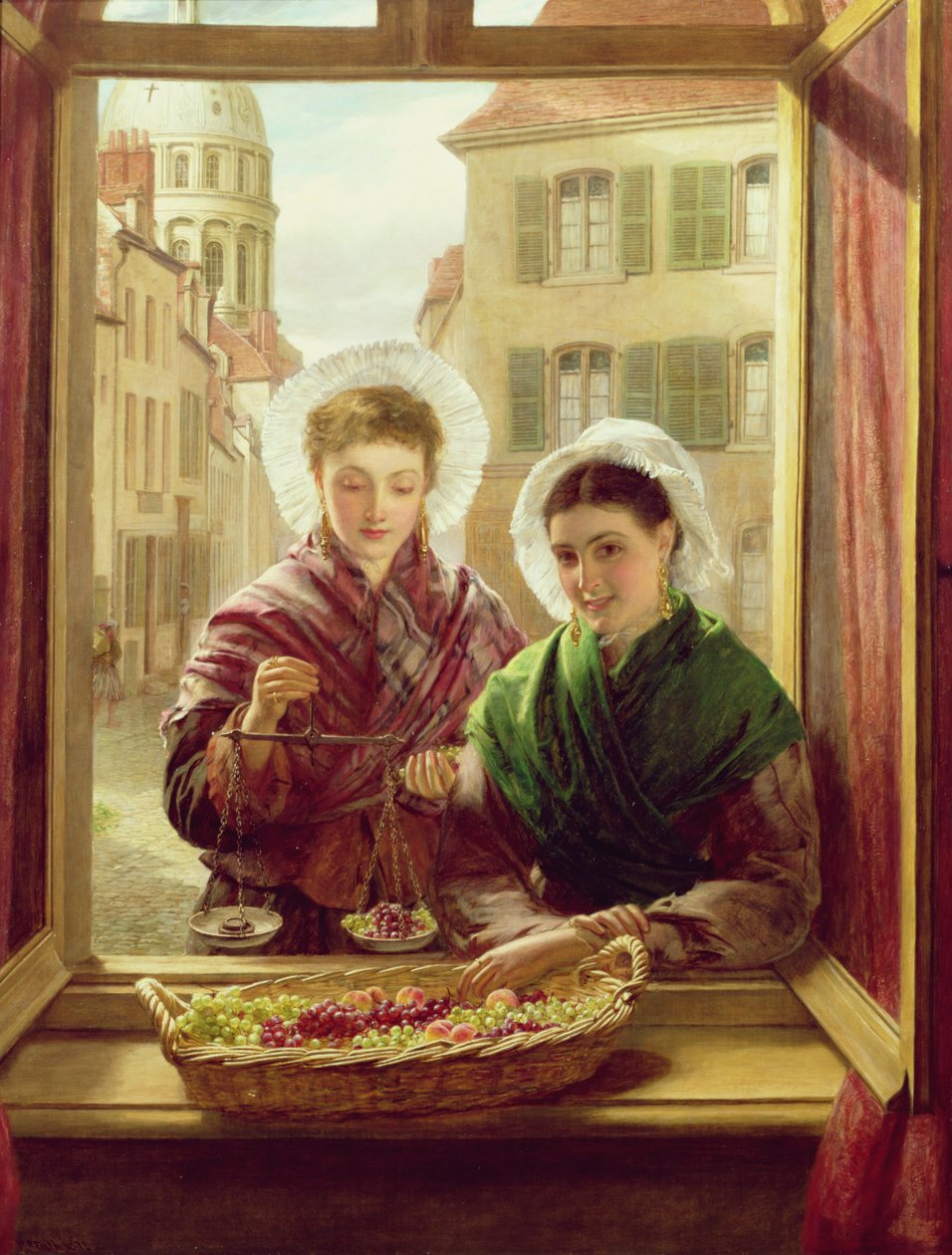 Huonekalut ja erilaiset esineet 1100- ja 1300-luvuilta tekijältä William Powell Frith