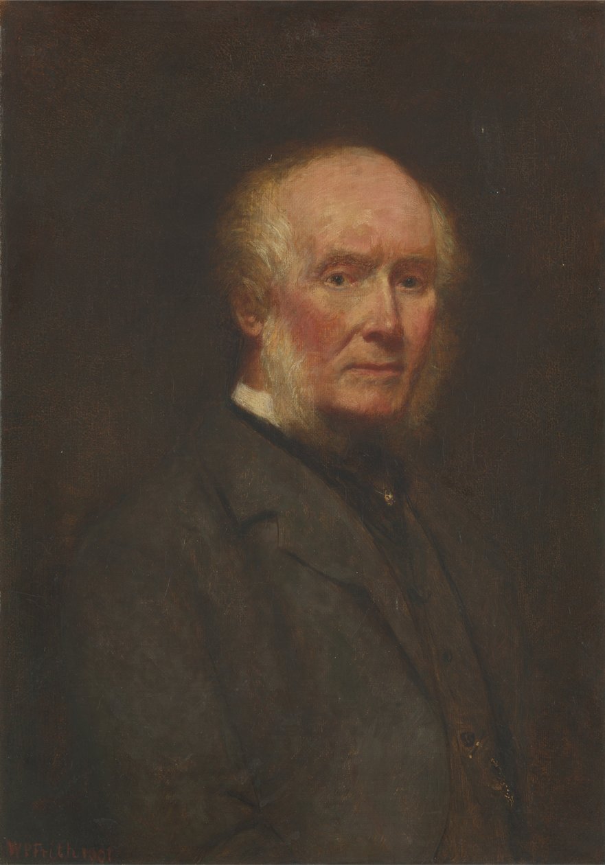 Omakuva 83-vuotiaana tekijältä William Powell Frith