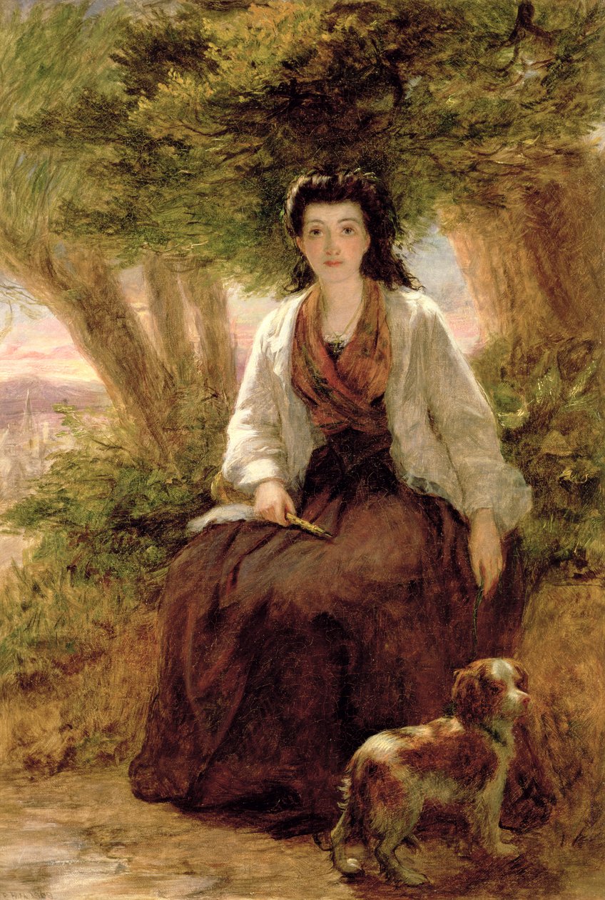 Sternen Maria, elokuvasta A Sentimental Journey tekijältä William Powell Frith