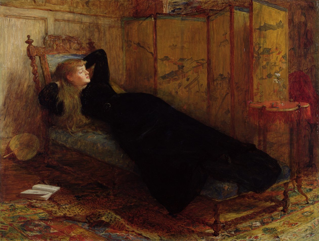 Dolce Far Niente, 1872 tekijältä William Quiller Orchardson