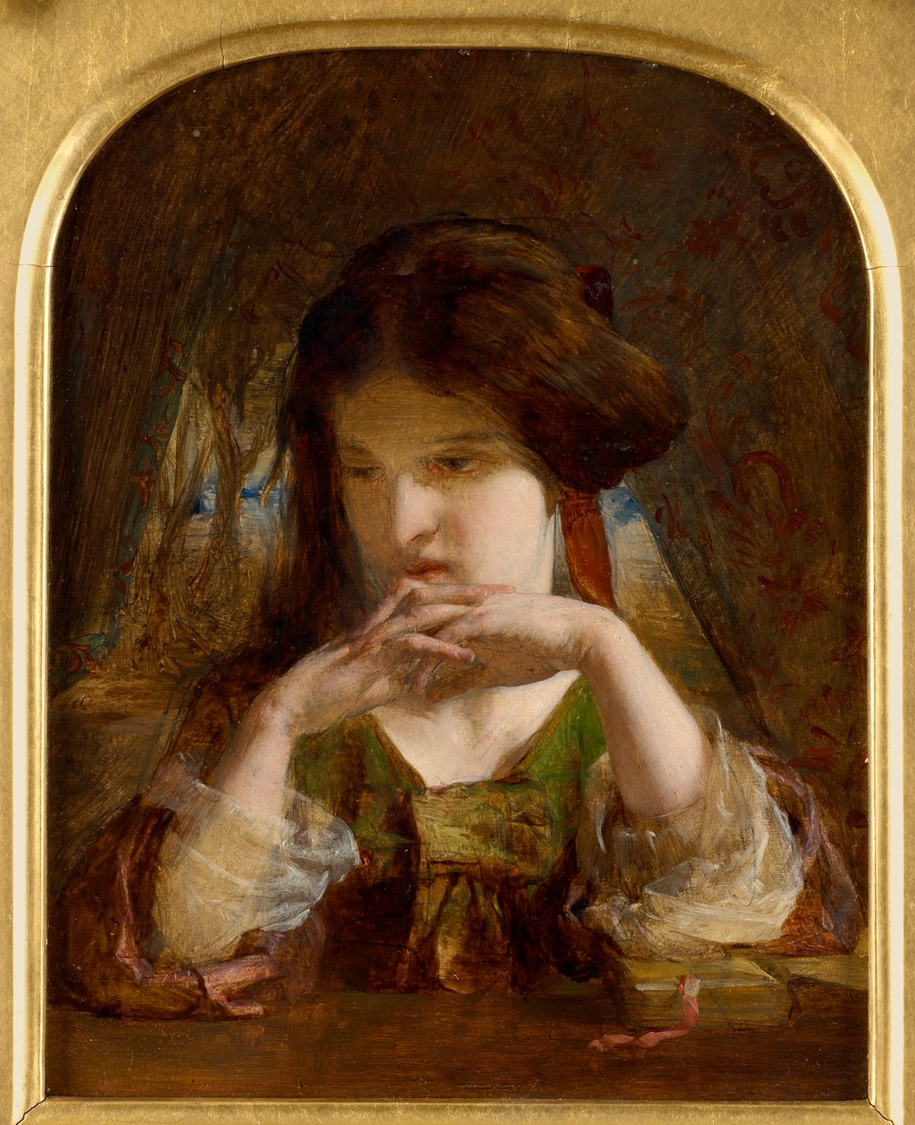 Meditaatio, noin 1860 tekijältä William Quiller Orchardson