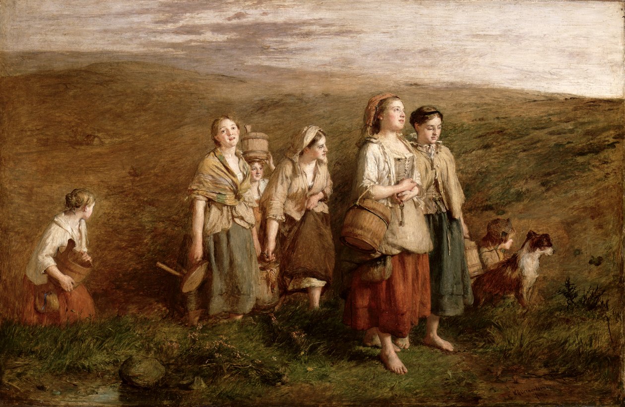 Metsän kukat, 1864 tekijältä William Quiller Orchardson