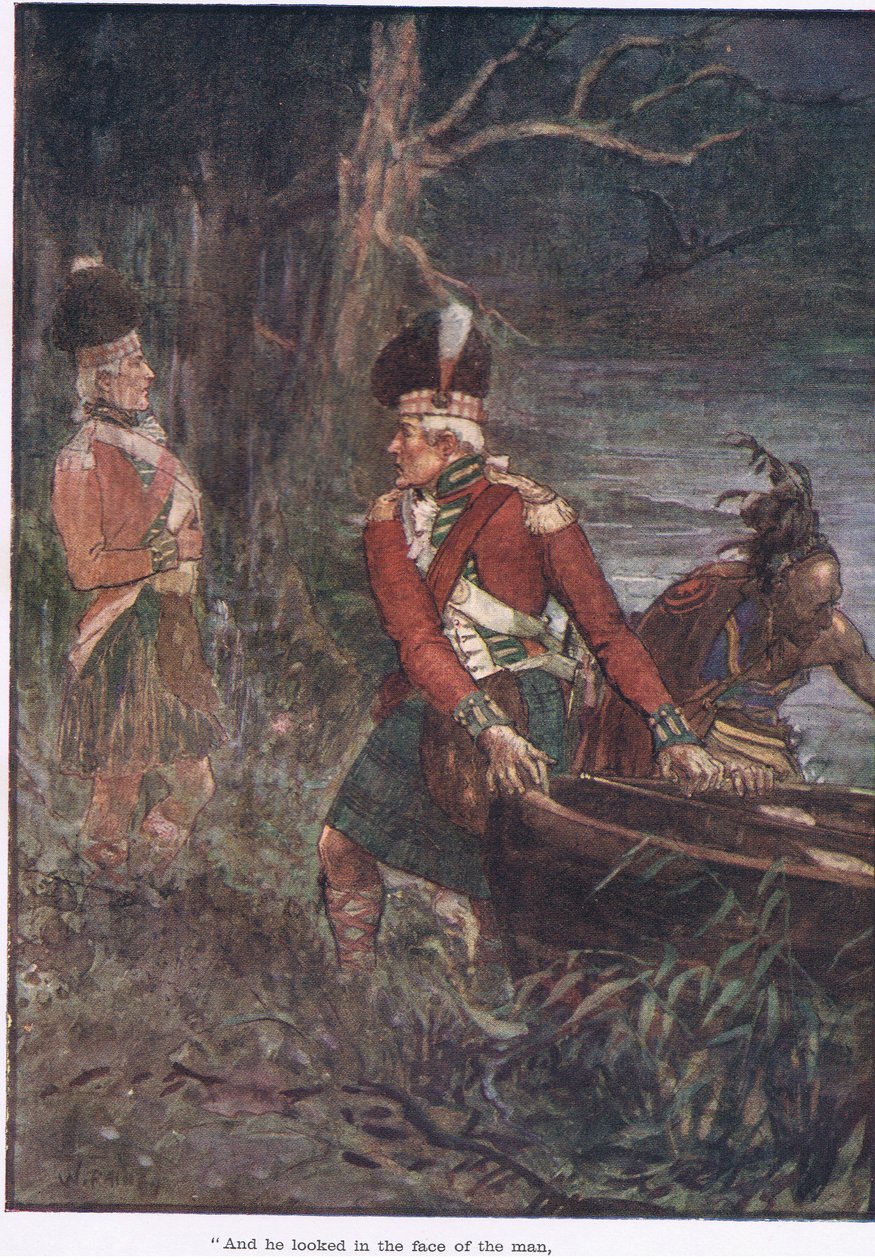 Ja hän katsoi miehen kasvoihin ja katso! Naama oli hänen omansa tekijältä William Rainey