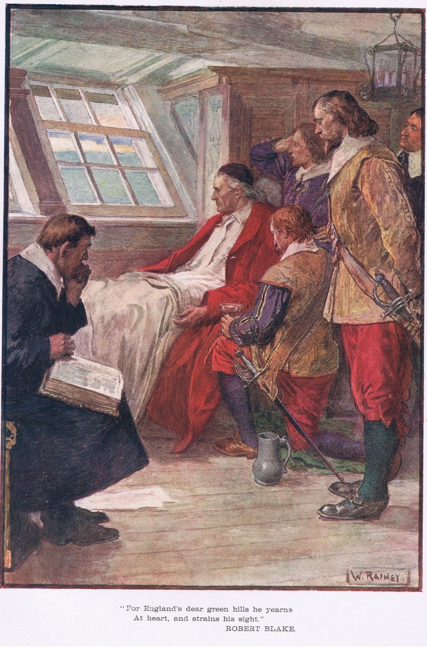 Hän kaipaa Englannin rakkaita vihreitä kukkuloita tekijältä William Rainey