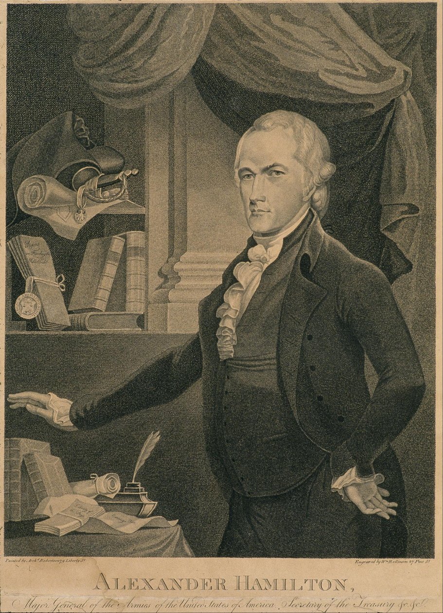 ALEXANDER HAMILTON, Amerikan yhdysvaltojen armeijan kenraalimajuri. Tr... tekijältä William Rollinson
