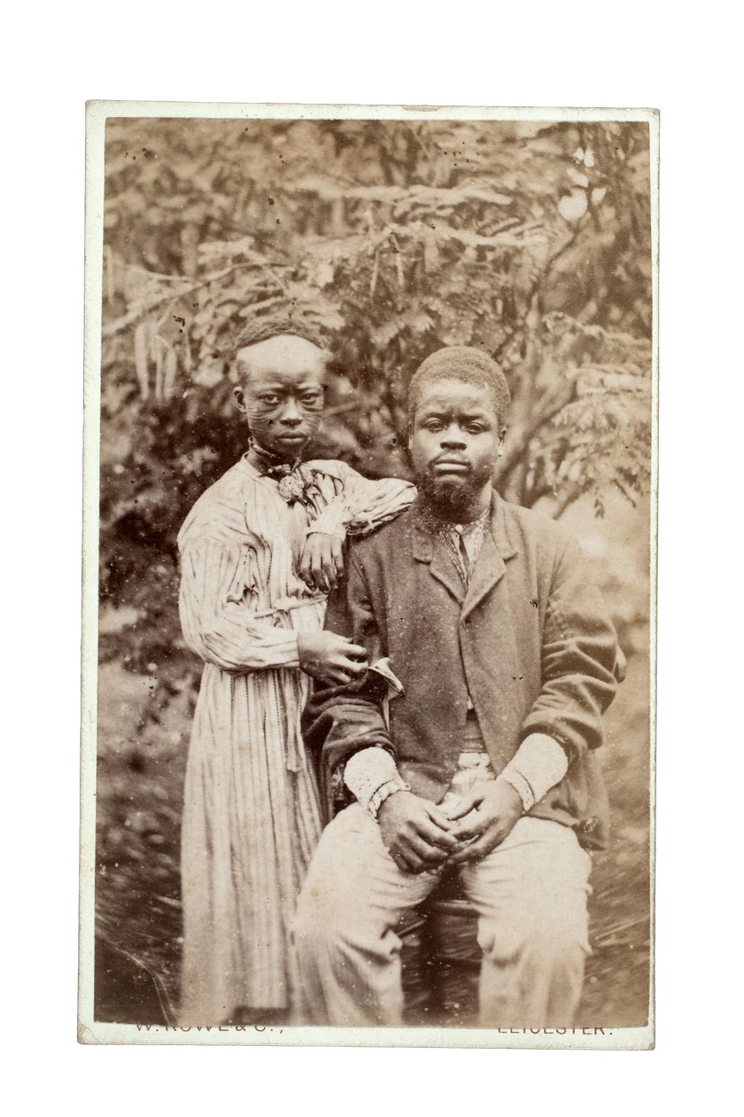 Pariskunta, 1870-luku (albumiprintti) tekijältä William Rowe